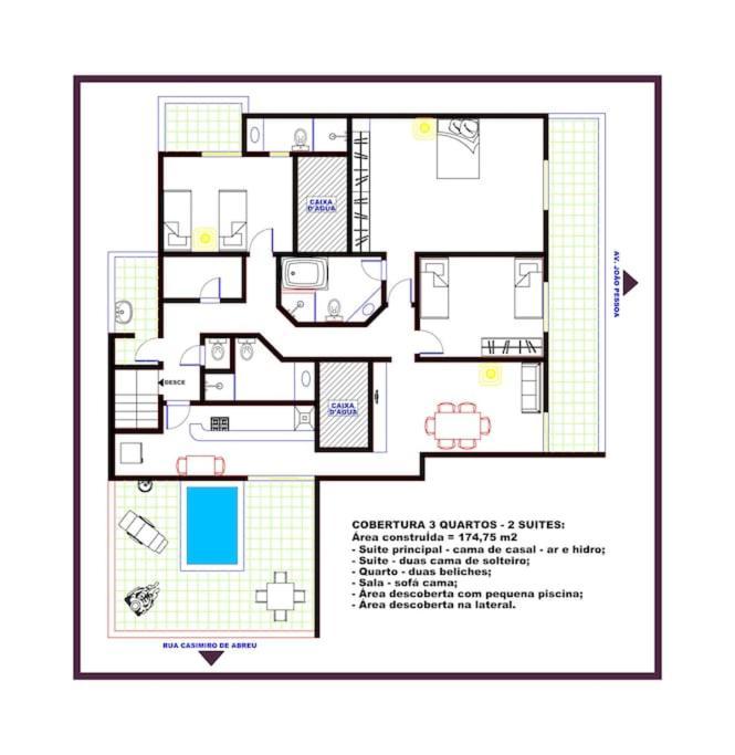 Apartamento Do Forte, Conforto E A Pe Cabo Frio